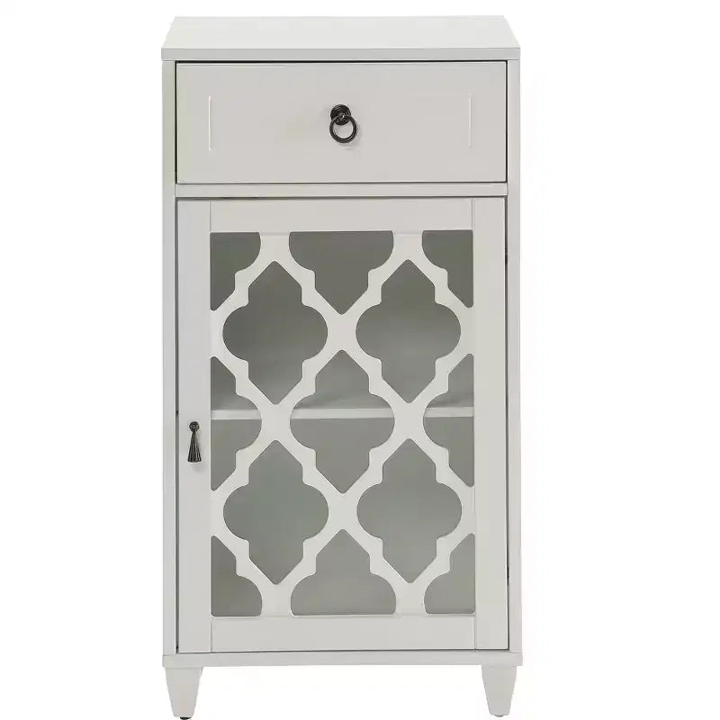 Commode de chevet rétro avec 5 tiroirs en similibois, meuble de rangement avec glissières métalliques pour salon, couloir, entrée