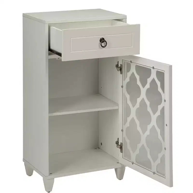 Commode de chevet rétro avec 5 tiroirs en similibois, meuble de rangement avec glissières métalliques pour salon, couloir, entrée