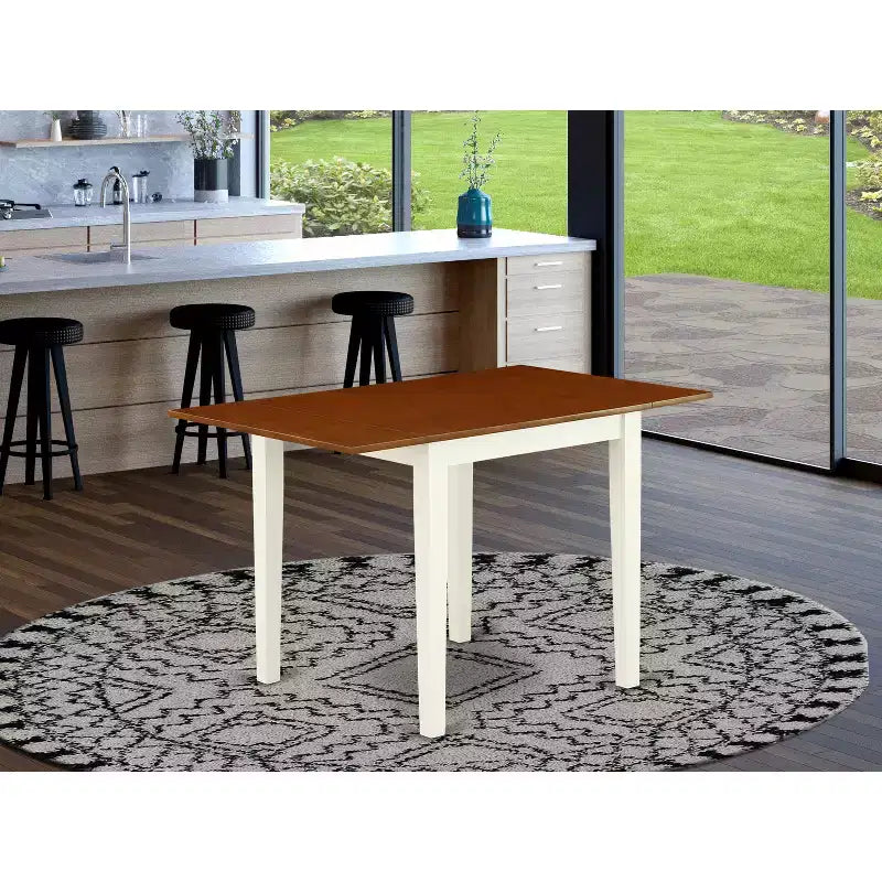 Table rectangulaire 30X48 avec 2 rallonges papillon