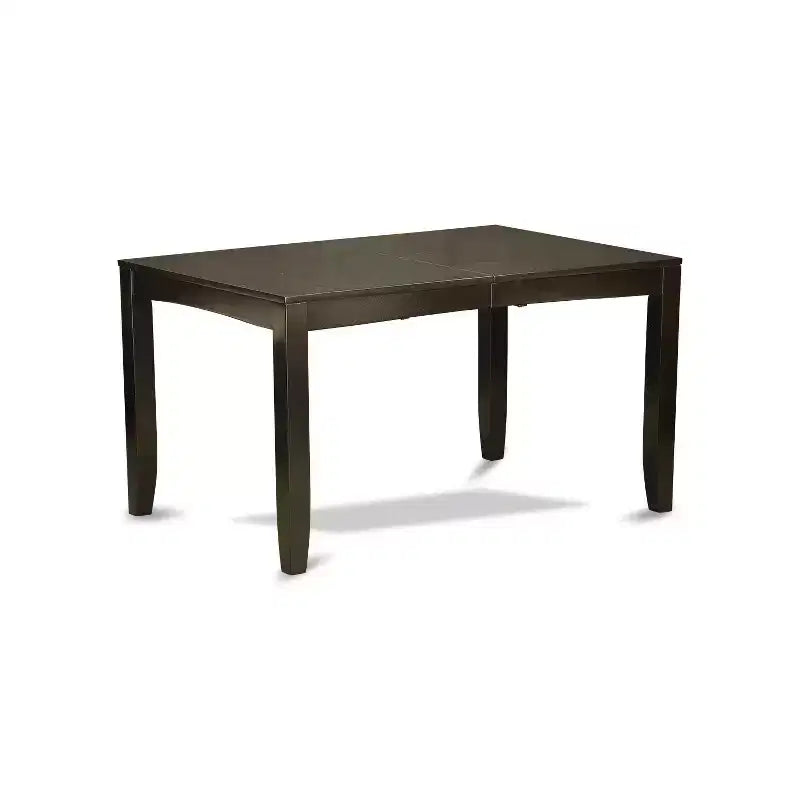 Table à manger rectangulaire 36x66 avec rallonge papillon
