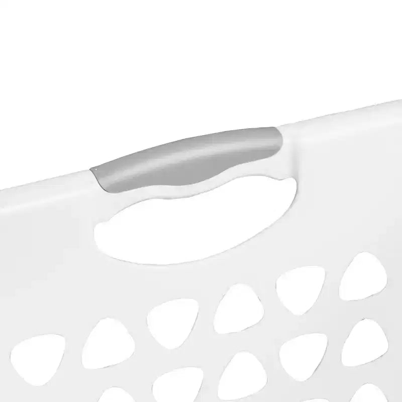 Panier à Linge Ultra, Panier en Plastique de 2 Boisseaux avec Poignées, Lot de 8