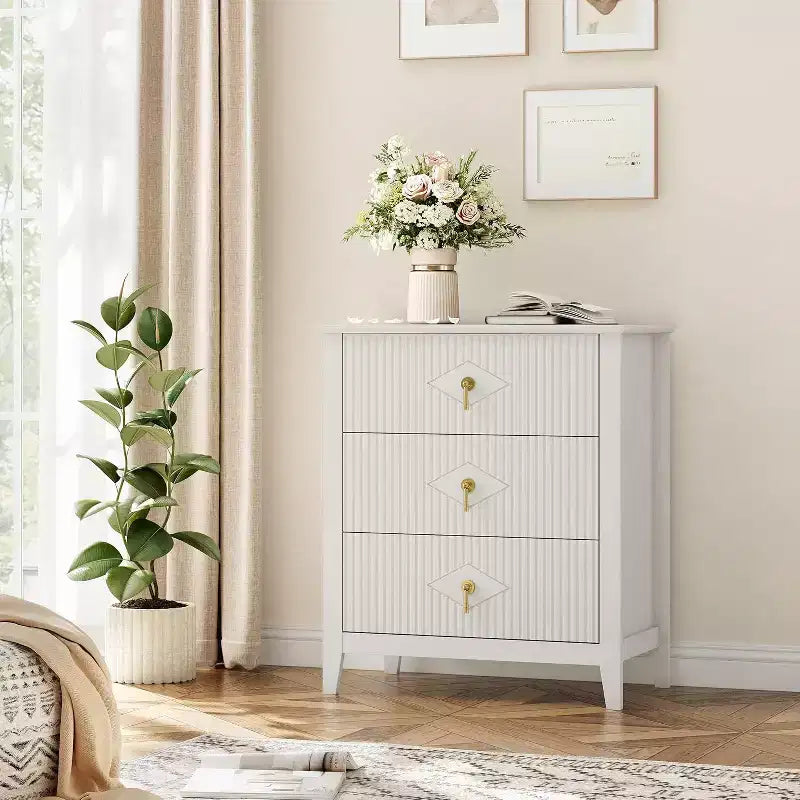 Commode cannelée moderne, commode en bois à 3/5/6/7 tiroirs pour chambre à coucher, commode de rangement moderne, meuble de rangement pour salon, entrée