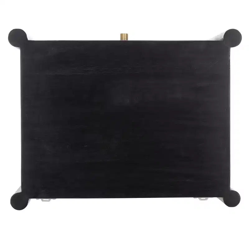 Table de chevet Errington 1 tiroir - NST9011 - Noir/Naturel